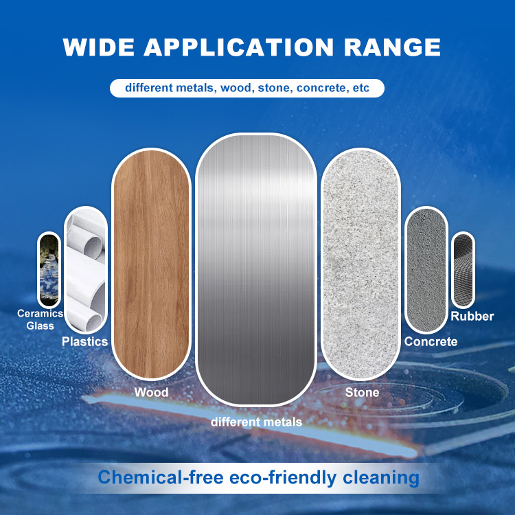 2000w portable pulse laser cleaning machine application