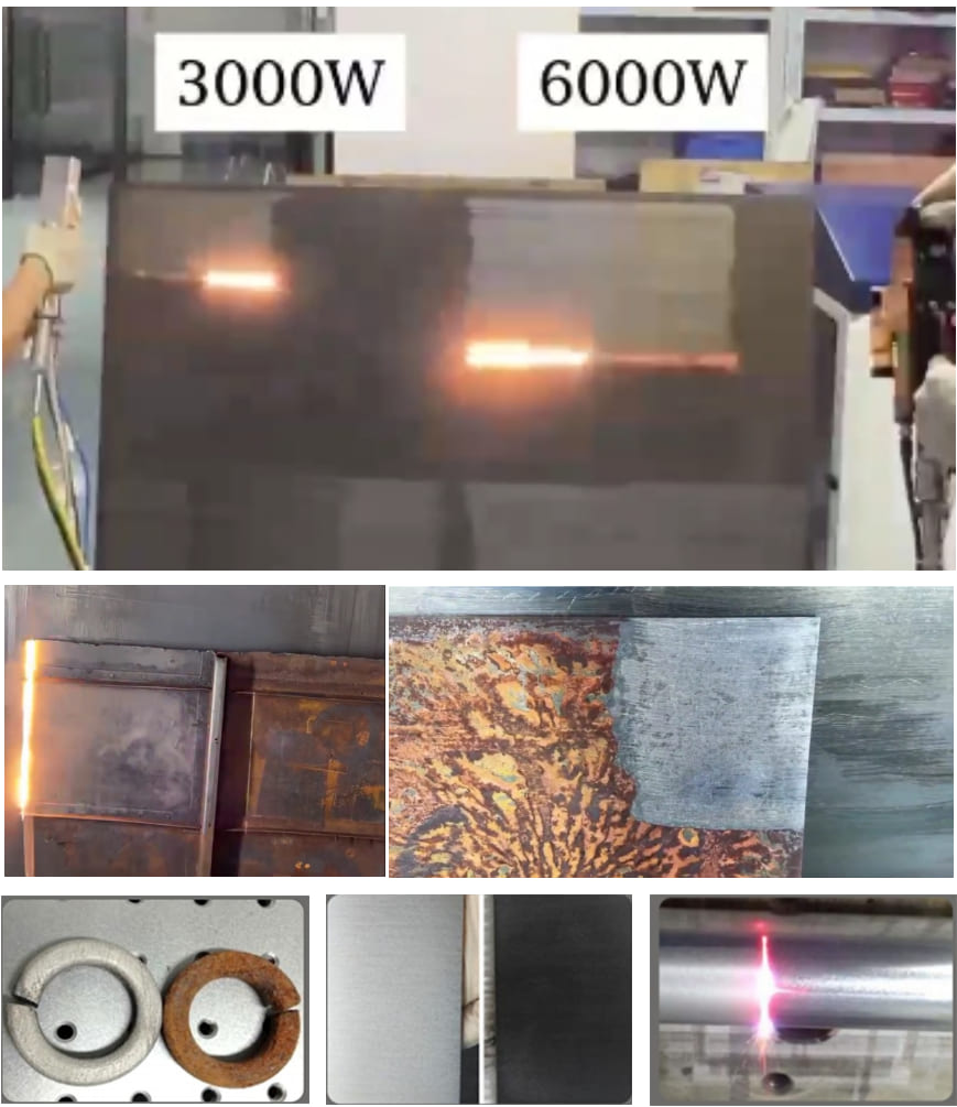 6000W Continuous Wave Laser Cleaning Machine