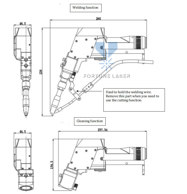 Nodweddion Peiriant Laser 3 MEWN 1 (6)