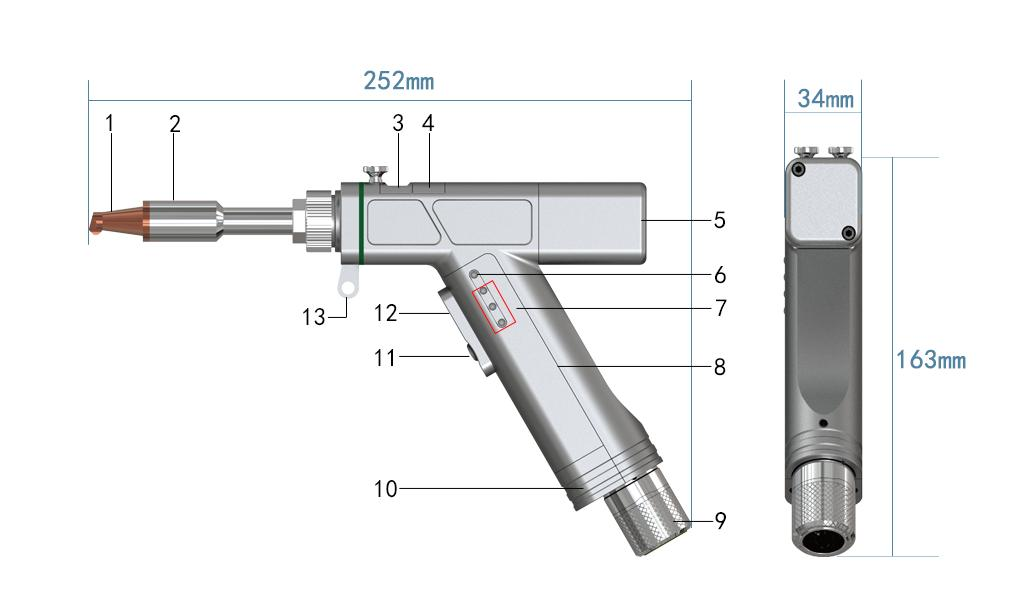 laser welding head